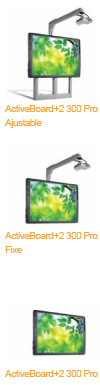 ActiveBoard+2 300 Pro ajustable, fixe ou seul